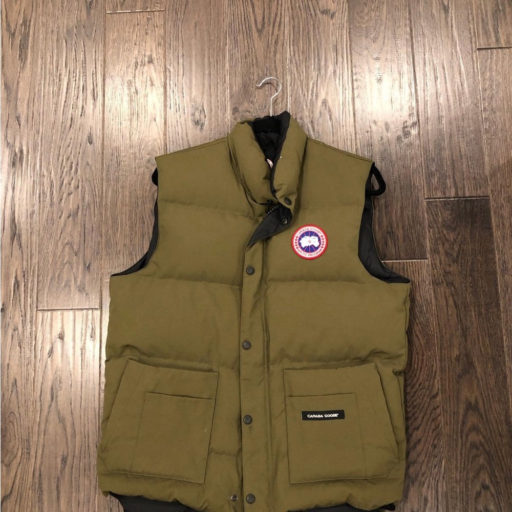 Olive green Canada Goose vest